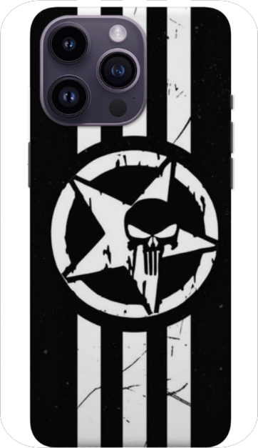 iPhone 15- Sublimation Case (Punisher Case)