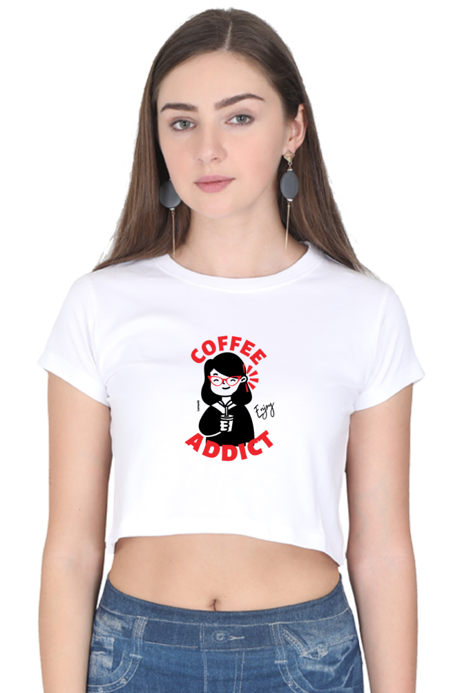 Women Printed Crop Top