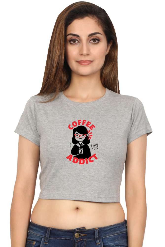 Women Printed Crop Top