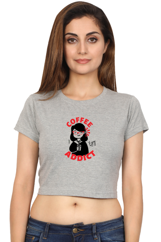 Women Printed Crop Top