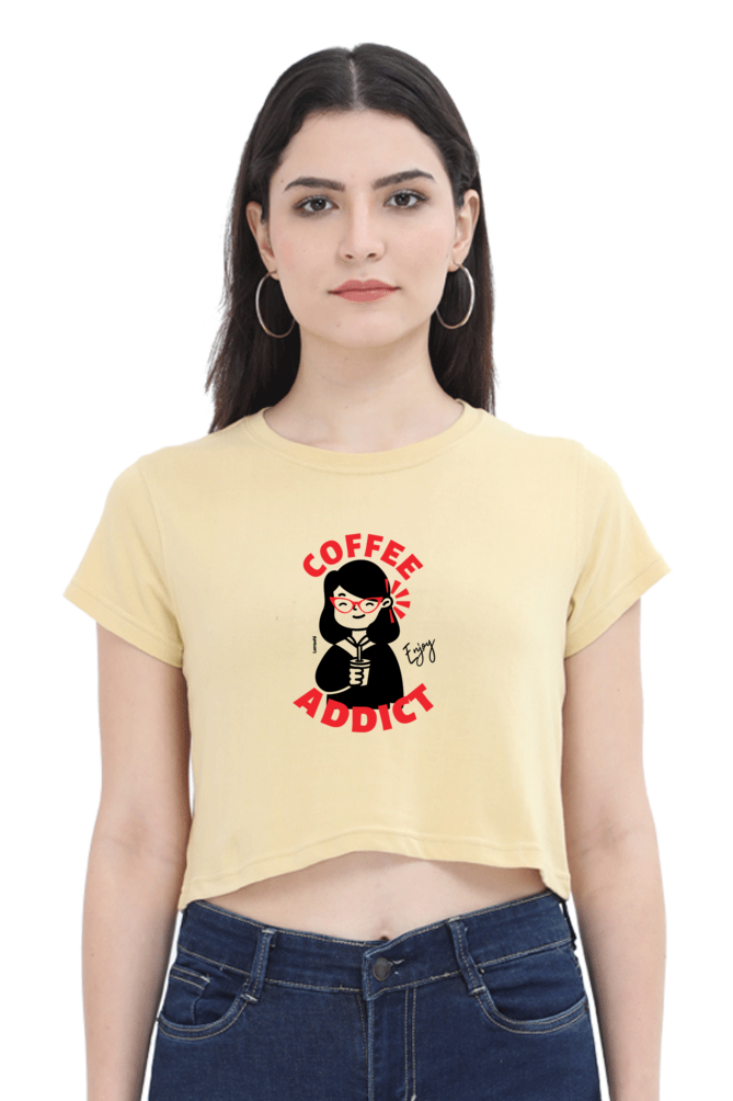 Women Printed Crop Top