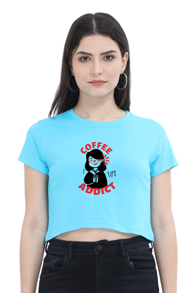 Women Printed Crop Top
